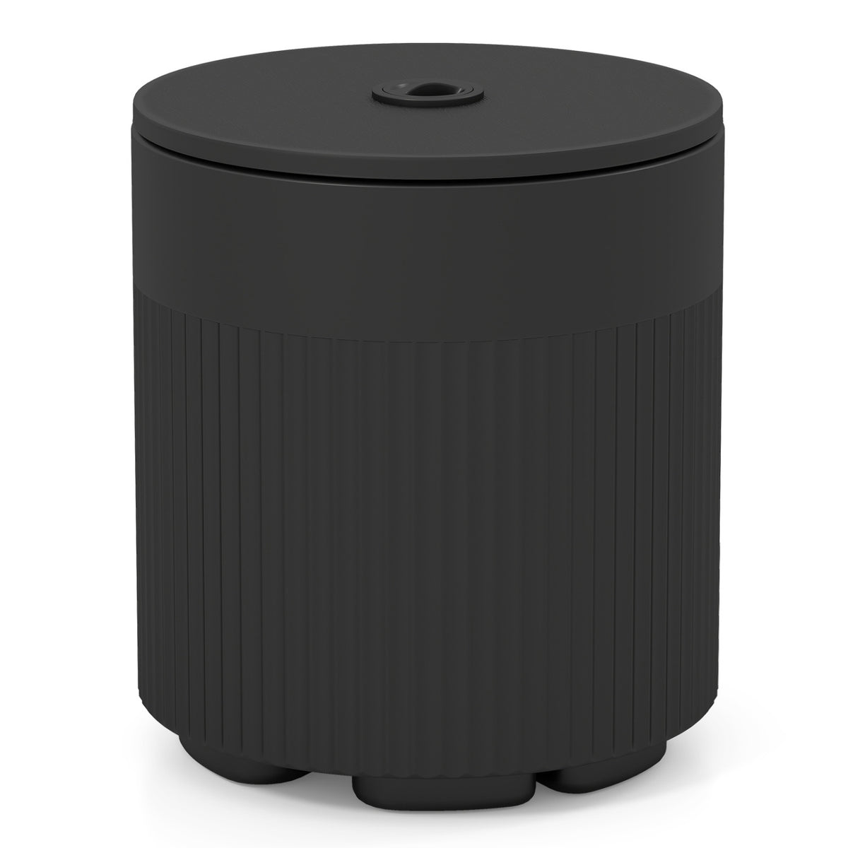 3-in-1 All-Weather Outdoor HDPE Umbrella Base with Water Bag and, 2” Umbrella Hole for Patio-Black view 4