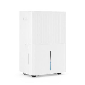 3 Modes Dehumidifier with Drain Hose and LED Display for 6500 Sq.Ft Home-White view 2