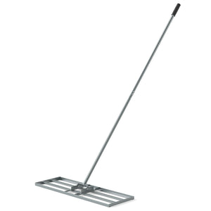 30 x 10 Inch Heavy Duty Lawn Level Tool with 69 Inch Handle-Silver view 4
