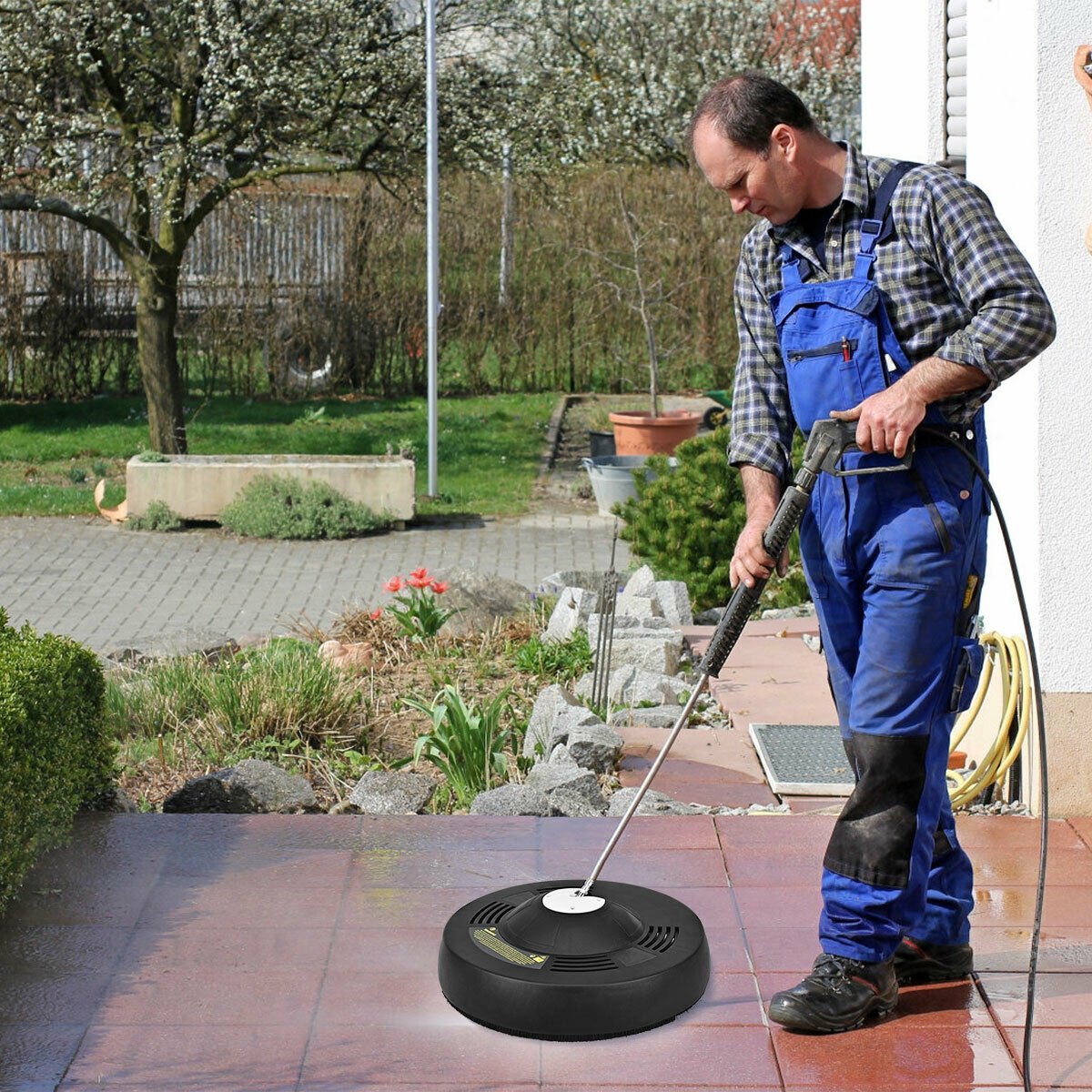 3000psi 16 Inch Pressure Washer Surface Cleaner Attachment view 2