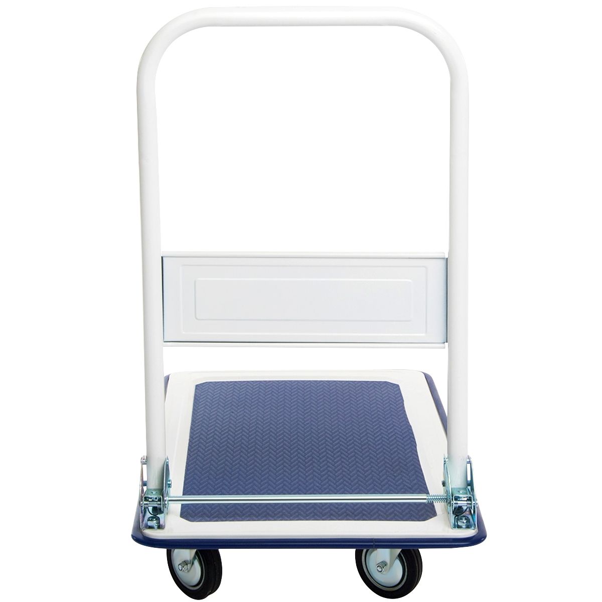 330 lbs Platform Cart Dolly Foldable Warehouse Push Hand Truck view 2