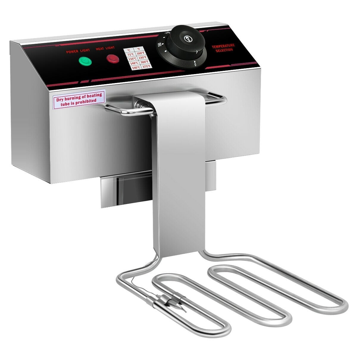 3400W Dual Tank Electric Countertop Deep Fryer view 6