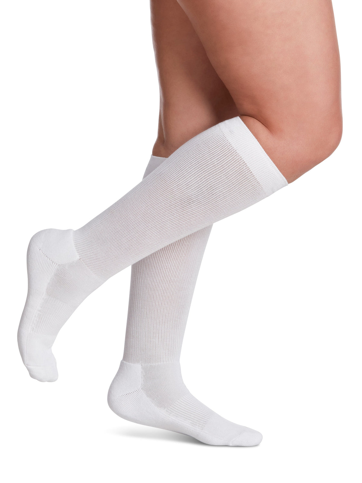 Sigvaris Motion Cushioned Cotton 20-30 mmHg Knee High Closed Toe for Women