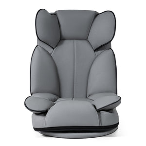 360 Degree Swivel Floor Gaming Chair with 6-Position Adjustable Backrest and Sponge Filling-Gray view 4