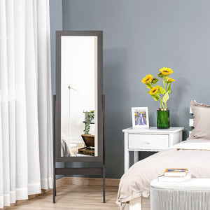 Full Length Mirror, Free Standing Full Body Mirror with Rectangular Frame – view 6
