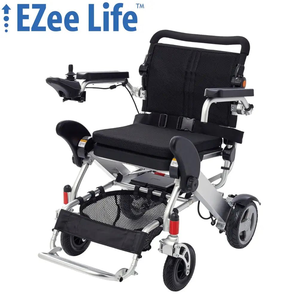 3G Platinum CH4080 Folding Electric Wheelchair, 8" Wheels, 330 lb