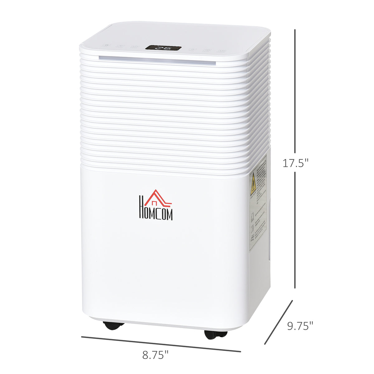 1260 sq.Ft Portable Quiet Dehumidifier for Home Laundry Room Bedroom Basement, 21pt Electric Moisture Air De-Humidifier with 3 Modes