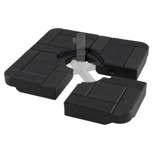 4-Piece 188 LBS Cantilever Offset Patio Umbrella Base-Black