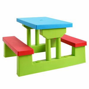 Kids Picnic Folding Table and Bench with Umbrella view 9