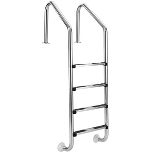 4-Step Inground Pool Ladder Stainless Steel Swimming Pool Ladder
