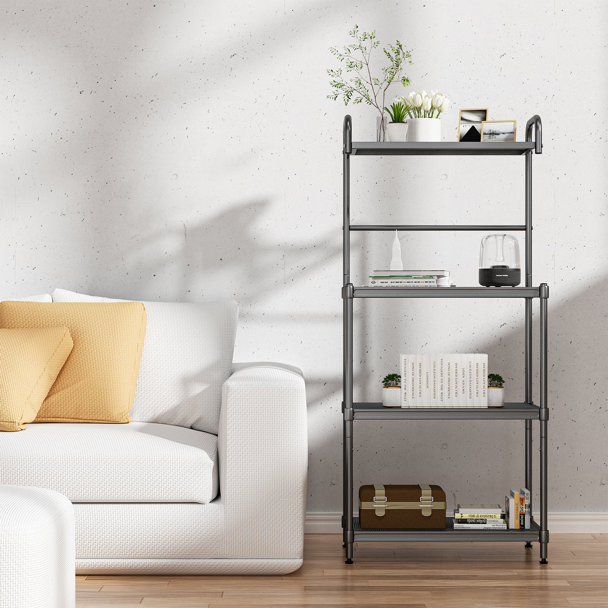 4-Tier Baker’s Rack Stand Shelves Kitchen Storage Rack Organizer view 3