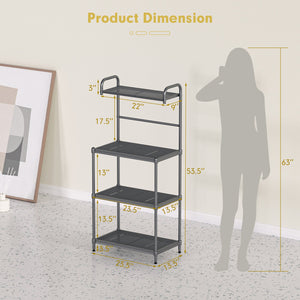 4-Tier Baker’s Rack Stand Shelves Kitchen Storage Rack Organizer view 5