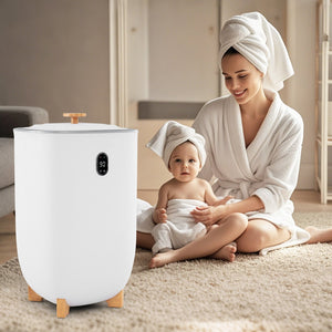 40L Towel Warmer Luxury Hot Towel Bucket with 2 Heating Temperatures-White view 3