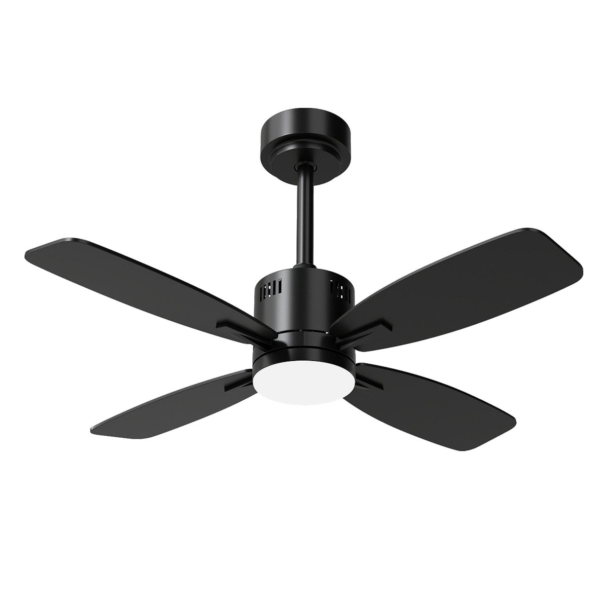 42inch Ceiling Fan with Light and Remote 3CCT LED with Memory 4H Timer 6 Speeds-Black view 3