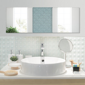 43 x 15 Inch Wall Mounted Frameless Full Length Mirror view 6
