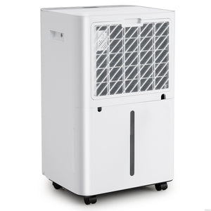 4500 Sq.Ft 54 Pints Dehumidifier with Drain Hose for Home-White view 4