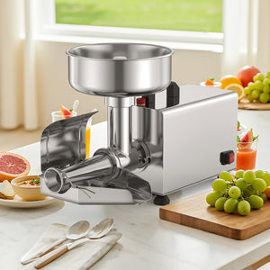 450W Electric Tomato Strainer Commercial Grade Food Mill Stainless Steel Sauce Maker view 2