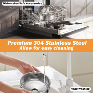 450W Electric Tomato Strainer Commercial Grade Food Mill Stainless Steel Sauce Maker view 7
