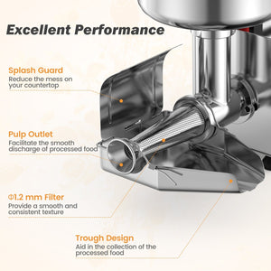 450W Electric Tomato Strainer Commercial Grade Food Mill Stainless Steel Sauce Maker view 8