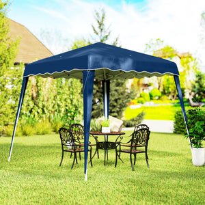 8' x 8' Pop Up Canopy, Outdoor Foldable Tent, Portable Canopy Tent with Carrying Bag for Camping, Party – view 7