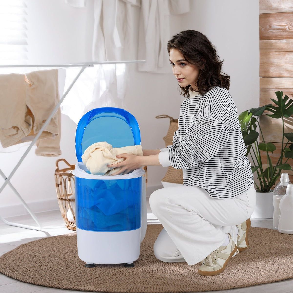 5.5 lbs Portable Semi Auto Washing Machine view 3