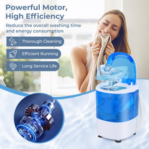 5.5 lbs Portable Semi Auto Washing Machine view 9