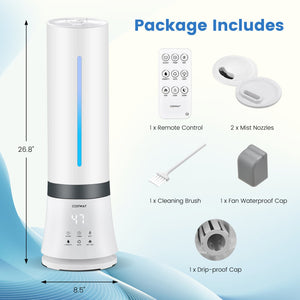 5.5L Cool Mist Humidifiers with Remote Control and 12 Hours Timer view 4
