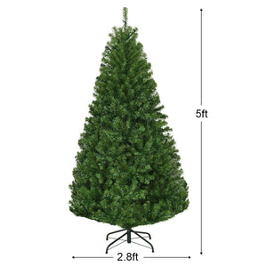 Artificial Premium Hinged Christmas Tree-5 ft view 5