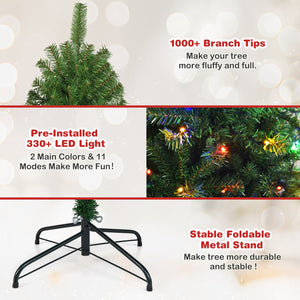 Artificial Premium Hinged Christmas Tree-6 Feet view 5