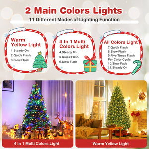 Artificial Premium Hinged Christmas Tree-6 Feet view 7