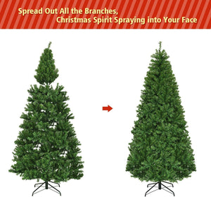 Artificial Premium Hinged Christmas Tree-7 ft view 7