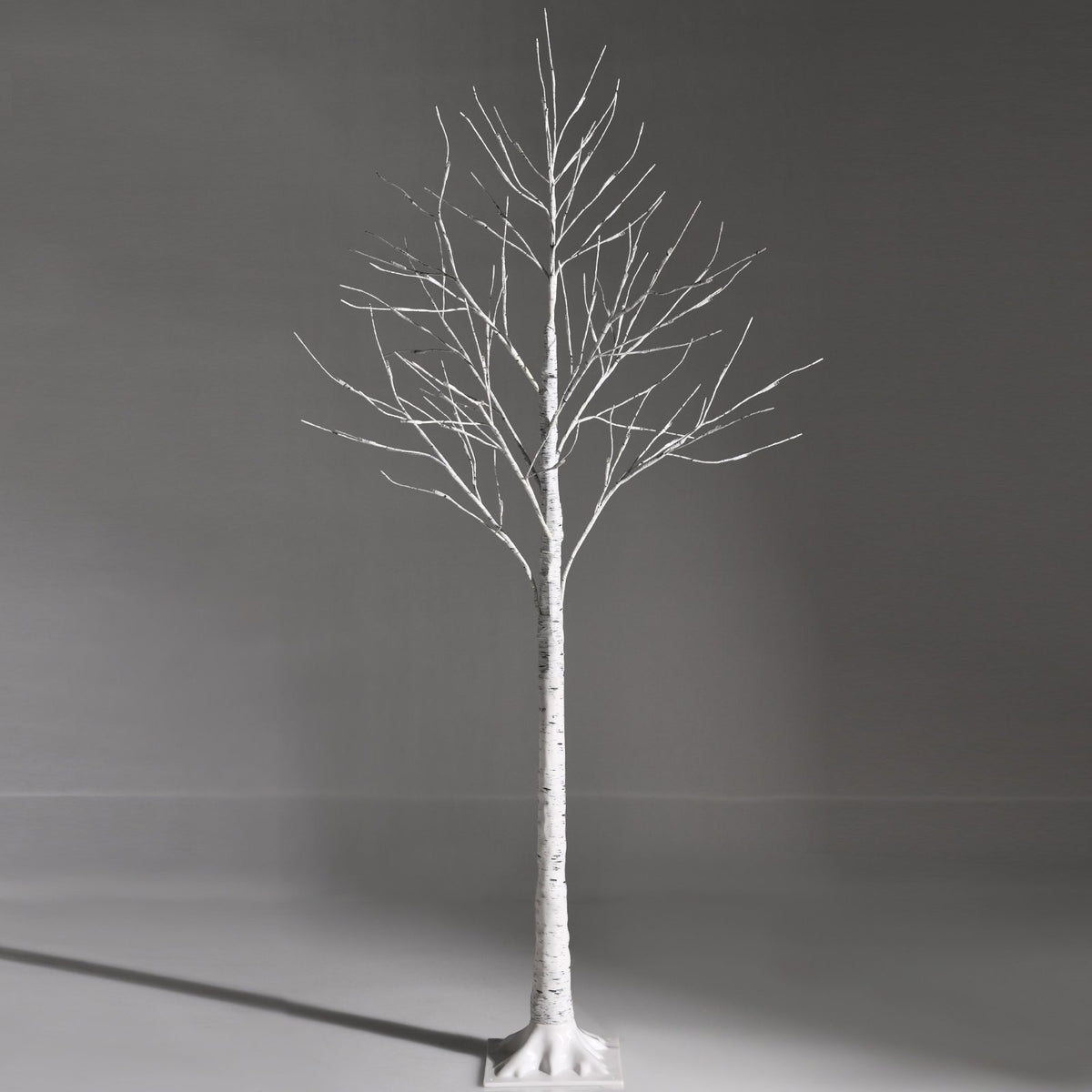 5 Feet Pre-lit White Twig Birch Tree with 72 LED Lights for Christmas view 8