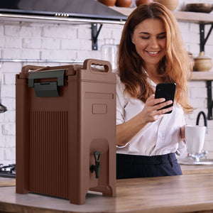 5 Gallon Insulated Beverage Server Dispenser-Coffee view 3