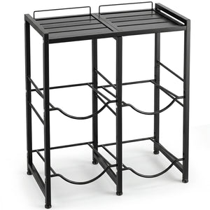 5 Gallon Water Jug Holder for 4 Bottles-Black view 4