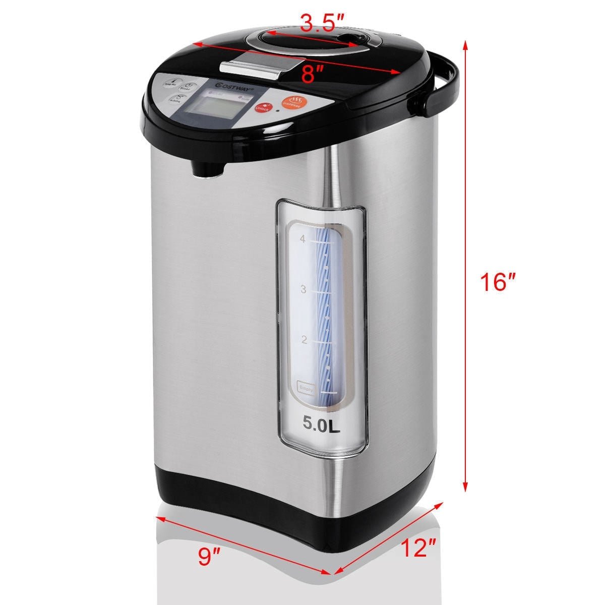 5-liter Electric LCD Water Boiler and Warmer view 5