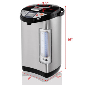 5-liter Electric LCD Water Boiler and Warmer view 5