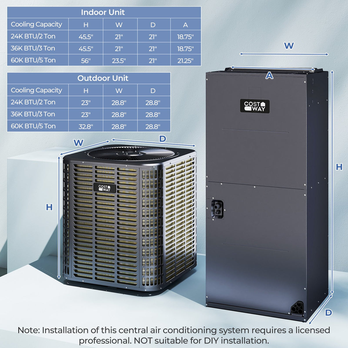 5 Ton 17 SEER2 High-Performance Heat Pump System (Operates down to -15°C) view 3