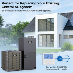 5 Ton 17 SEER2 High-Performance Heat Pump System (Operates down to -15°C) view 8