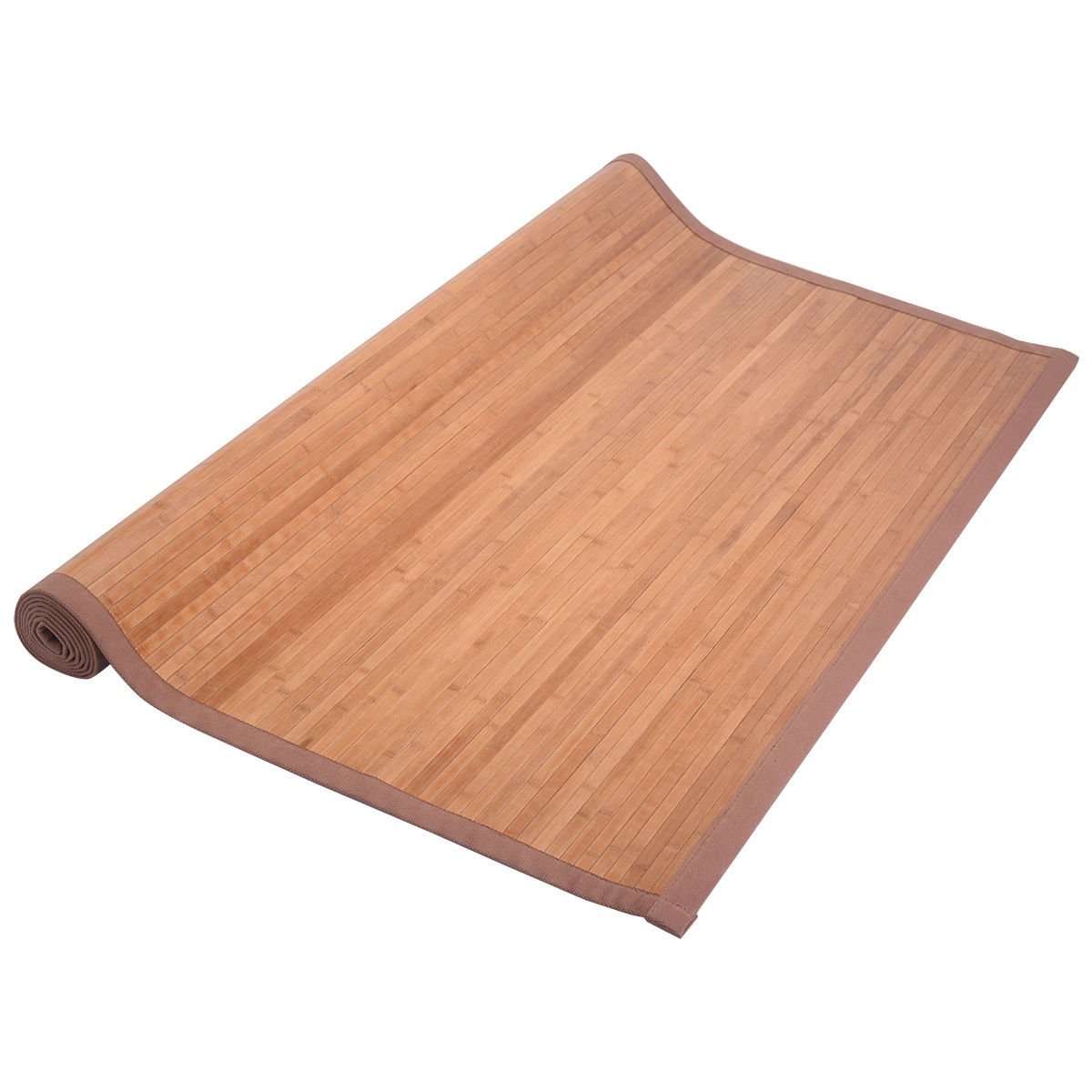 5' x 8' Bamboo Area Rug Floor Carpet view 3