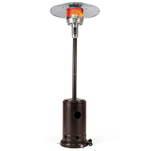 50 000 BTU Patio Propane Gas Heater with Stainless Steel Burner-Bronze