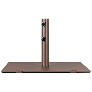 50 LBS Weighted 24 Inch Square Patio Umbrella Base view 6