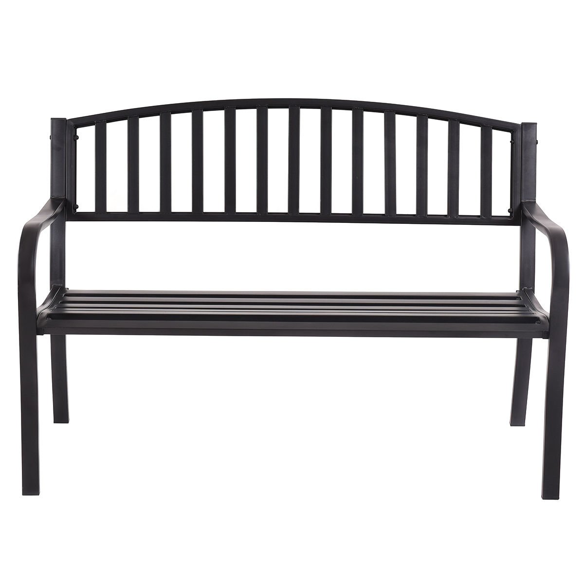 50 Inch Patio Garden Bench Loveseats for Outdoor view 4