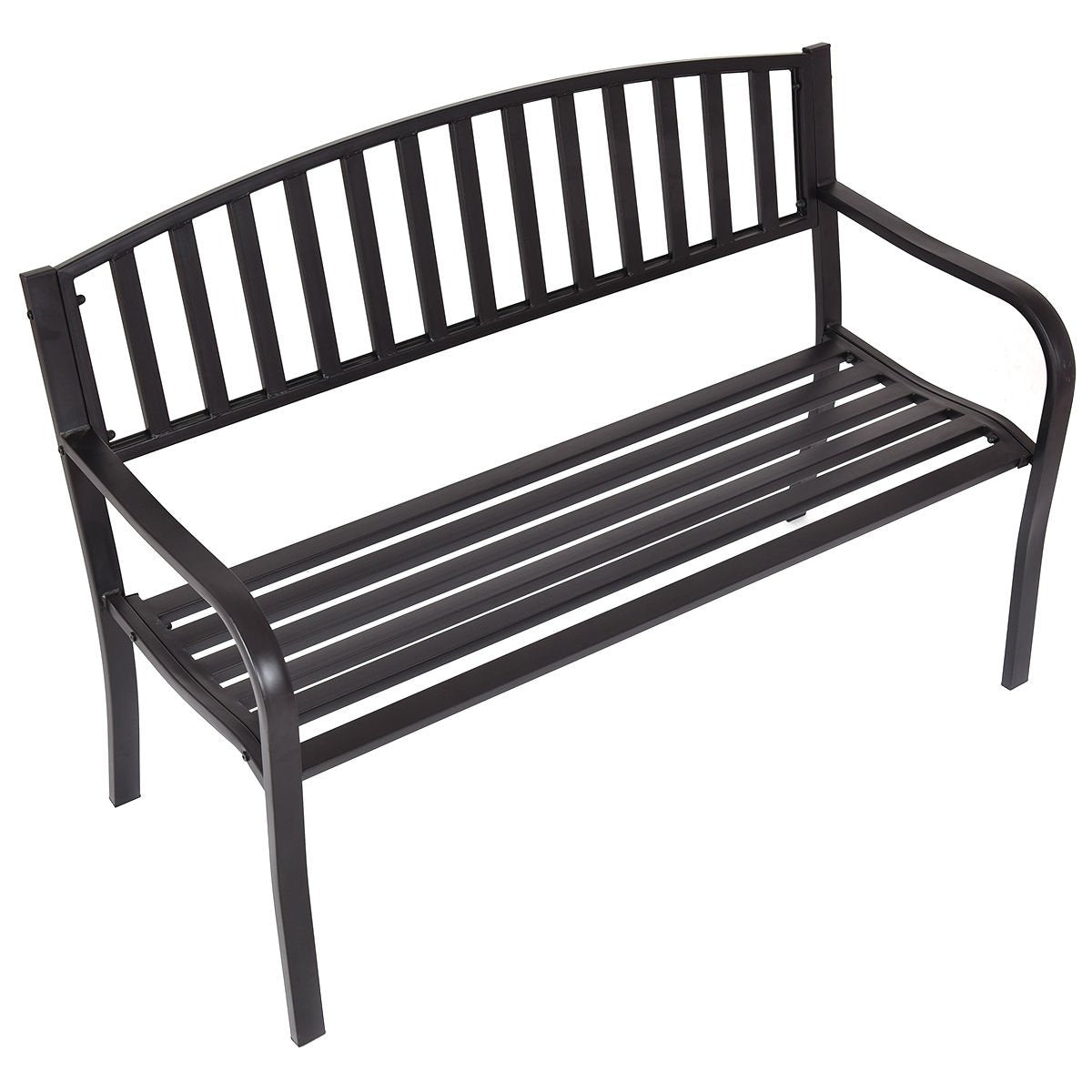 50 Inch Patio Garden Bench Loveseats for Outdoor view 9