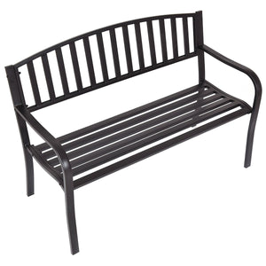 50 Inch Patio Garden Bench Loveseats for Outdoor view 9
