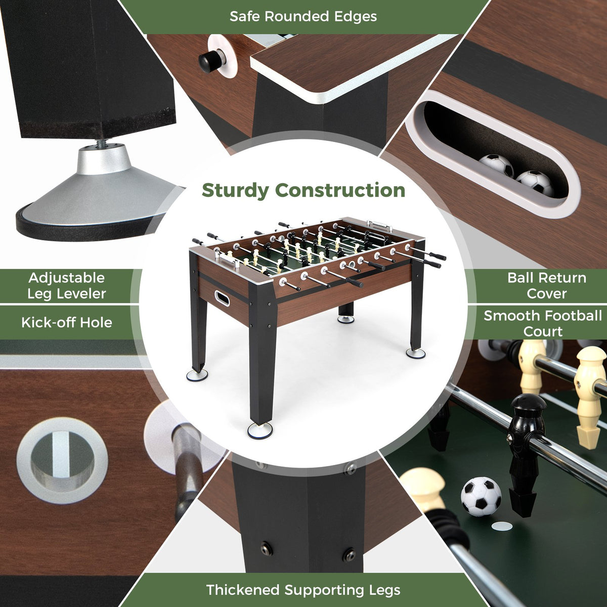 54 Inch Indoor Competition Game Soccer Table view 7