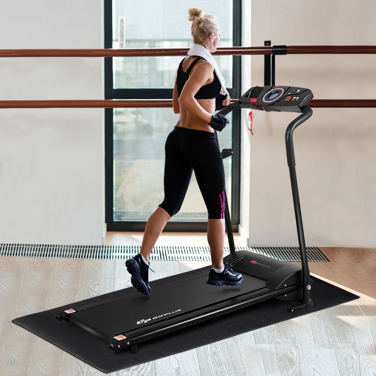 47/59/78 Inch Long Thicken Equipment Mat for Home and Gym Use-59 x 26 x 0.2 inches view 2