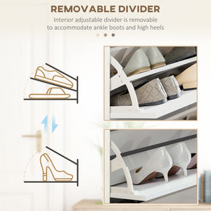 Shoe Storage with 3 Flip Drawers and Adjustable Shelves – view 19
