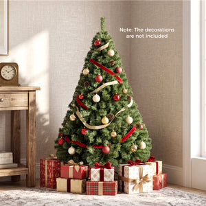 5ft Automatic Christmas Tree with 519 Full PVC Branch Tips view 3