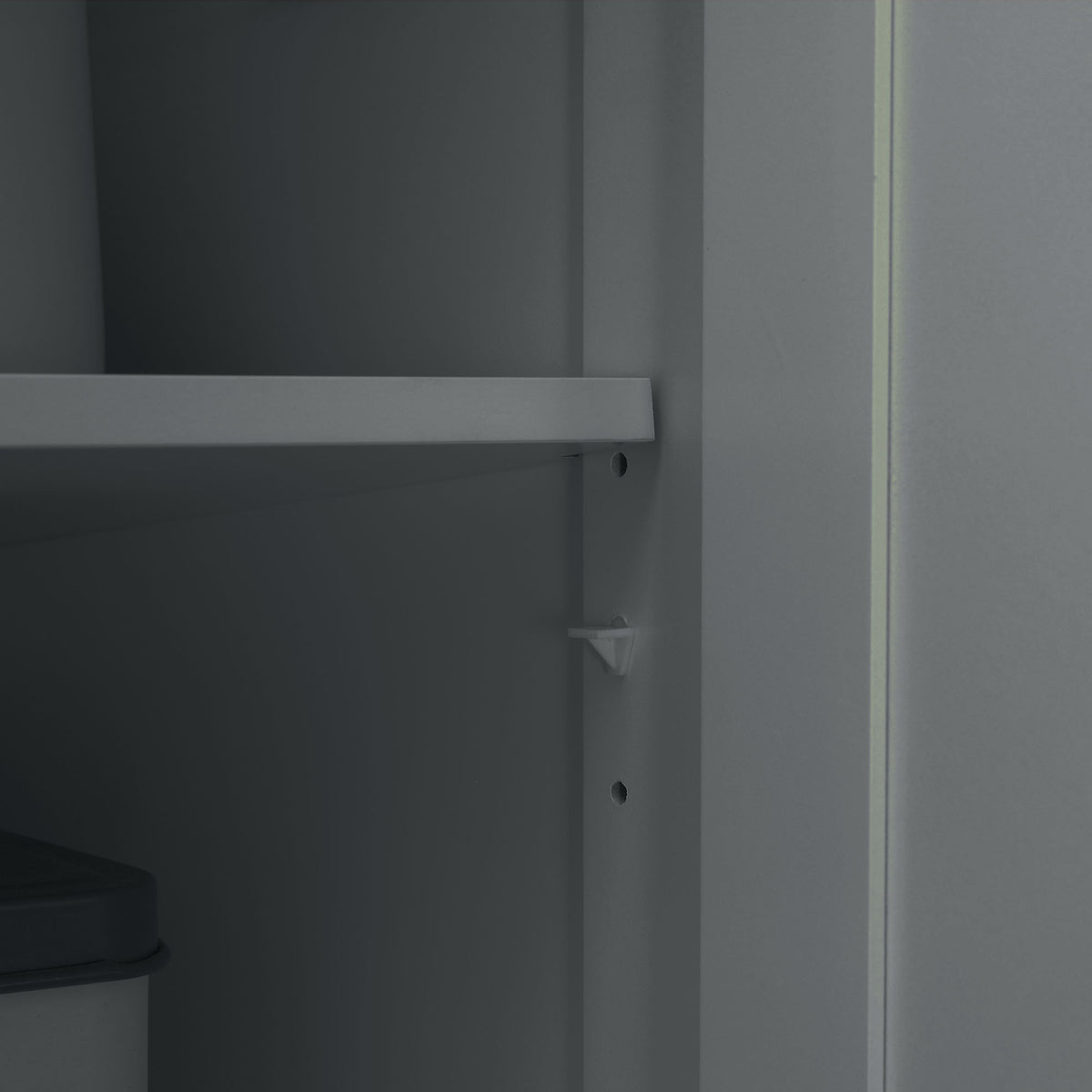 Kitchen Island with Storage, Rolling Kitchen Island with Drop Leaf, Rubber Wood Top and Adjustable Shelves, Grey