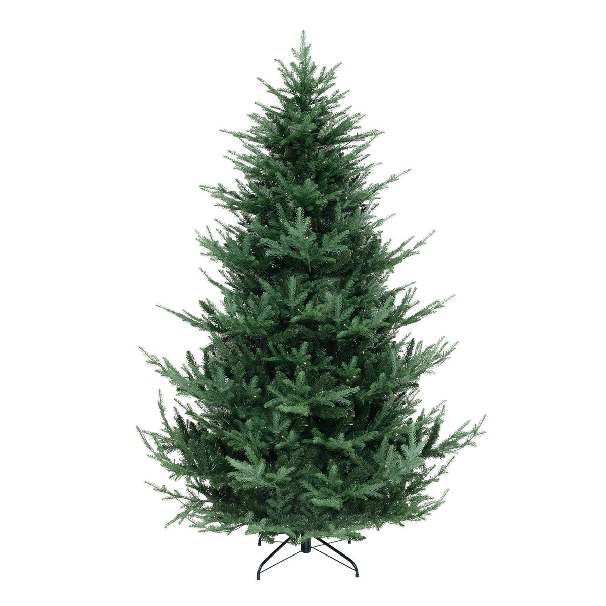 6/7/8 FT Pre-Lit Artificial Hinged Xmas Tree with 778/1480 PVC and PE Branch Tips-L view 4